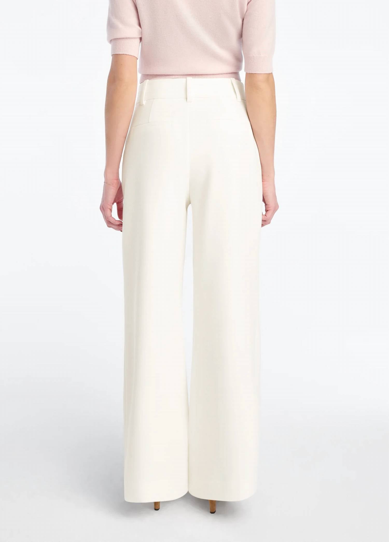 Favorite Daughter The Jones Pants Petite in pearl - women's pants - alternate view