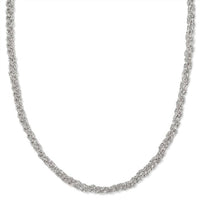 Kendra Scott Women's Gabriella Braided Chain Necklace in silver - women's jewelry