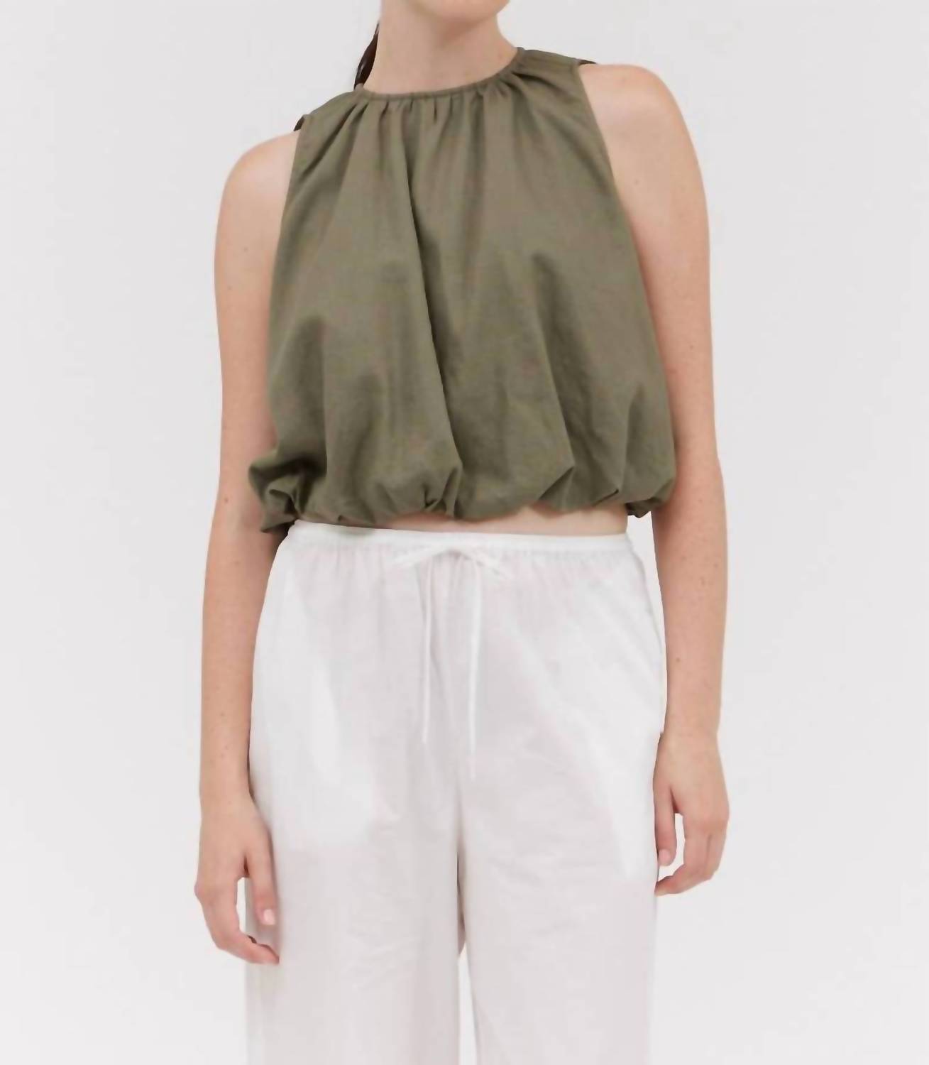Grade & Gather - Bubble Hem Top
