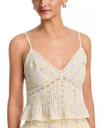 Loveshackfancy - Elsette V-neck Top
