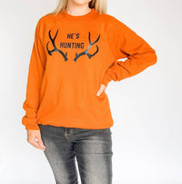 Section 21 Apparel - He's Hunting Crewneck Sweatshirt