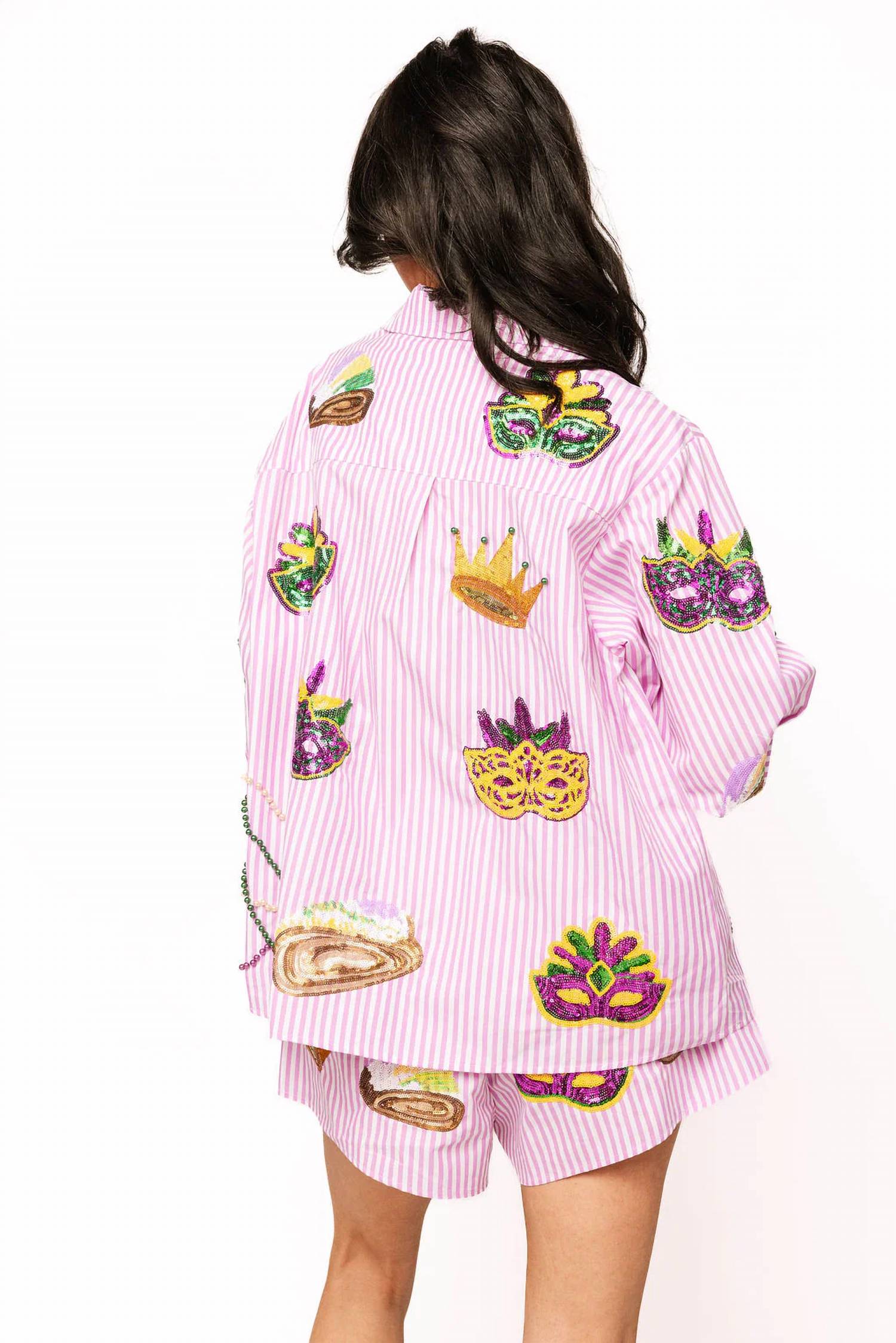 Queen Of Sparkles - Mardi Gras Icon Shorts