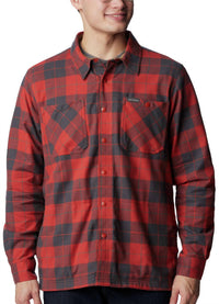 Columbia Cornell Woods Fleece Jacket in warp red - men's jacket