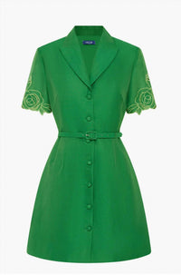 Leo Lin - Brigitte Applique Mini Dress