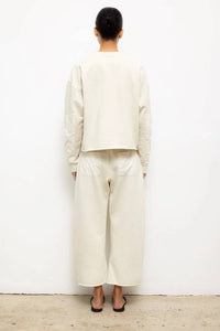 Leset - Jamie Patch Crewneck Pullover Sweater