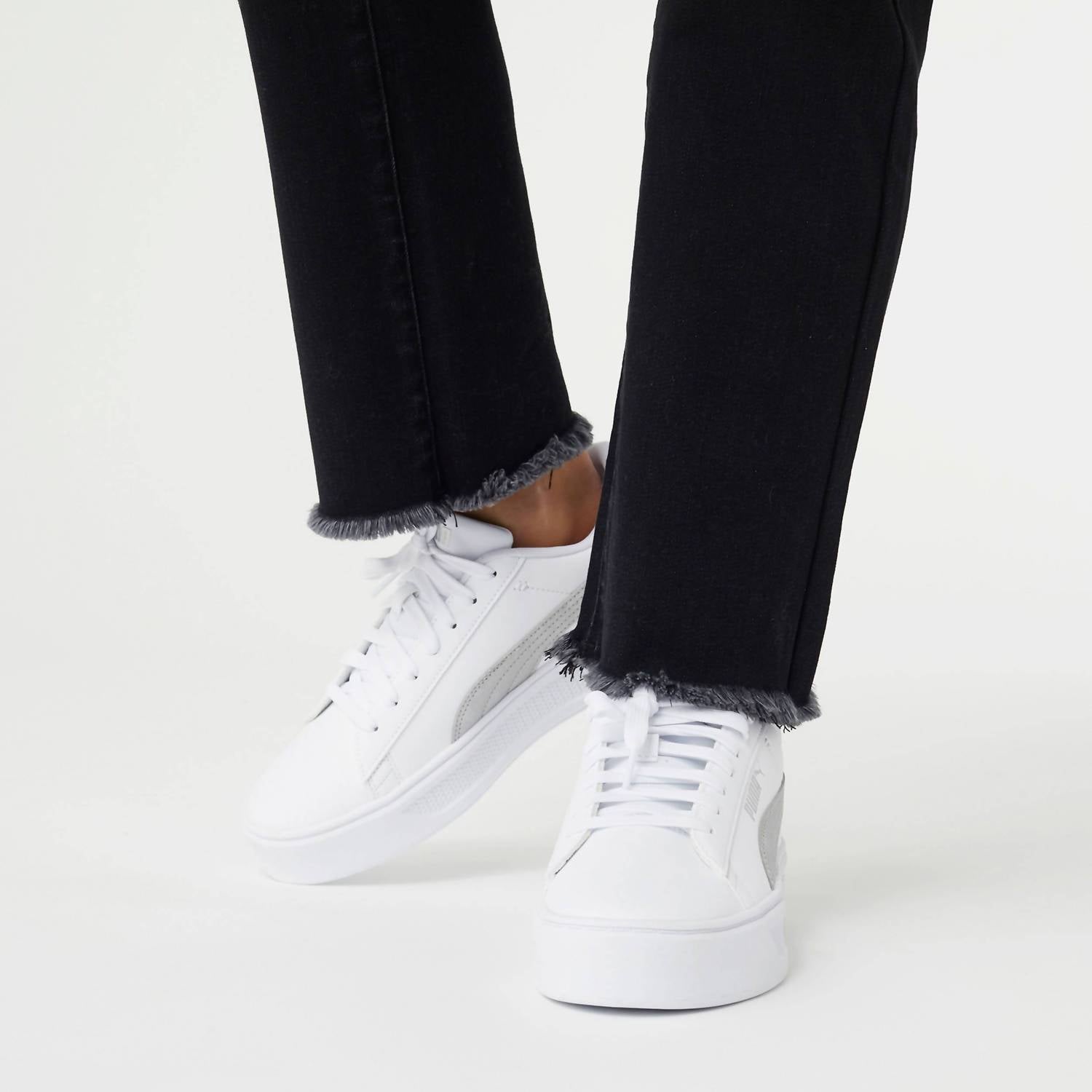 Coco + Carmen - Everstretch Raw Bottom Jeans