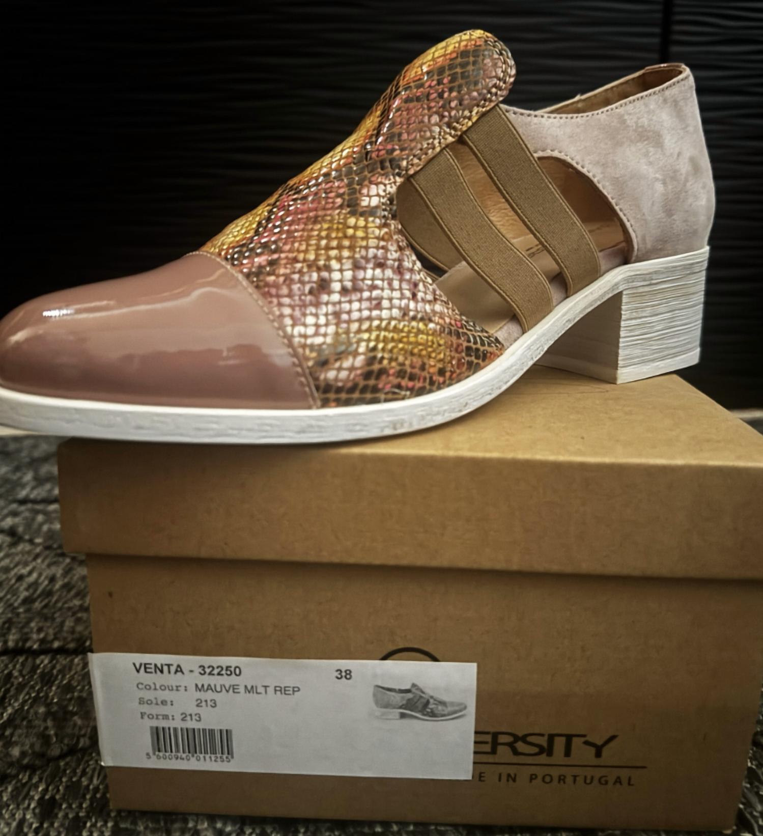 Unity in Diversity Women's Venta Loafer in diversity women s venta loafer in mauve reptile - women's flats - alternate view