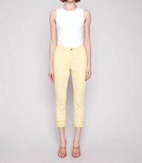Charlie B - Frayed Hem Ankle Leg Pant