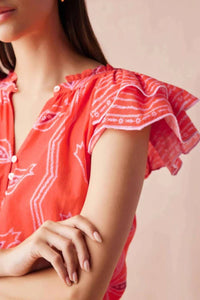 Omika - Wilora V Neck Blouse