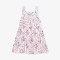 Posh Peanut - Girls' Roberta Button Front Ruffle Dress