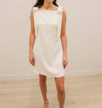 Entro - Kathleen Modern Bow Accent Mini Dress