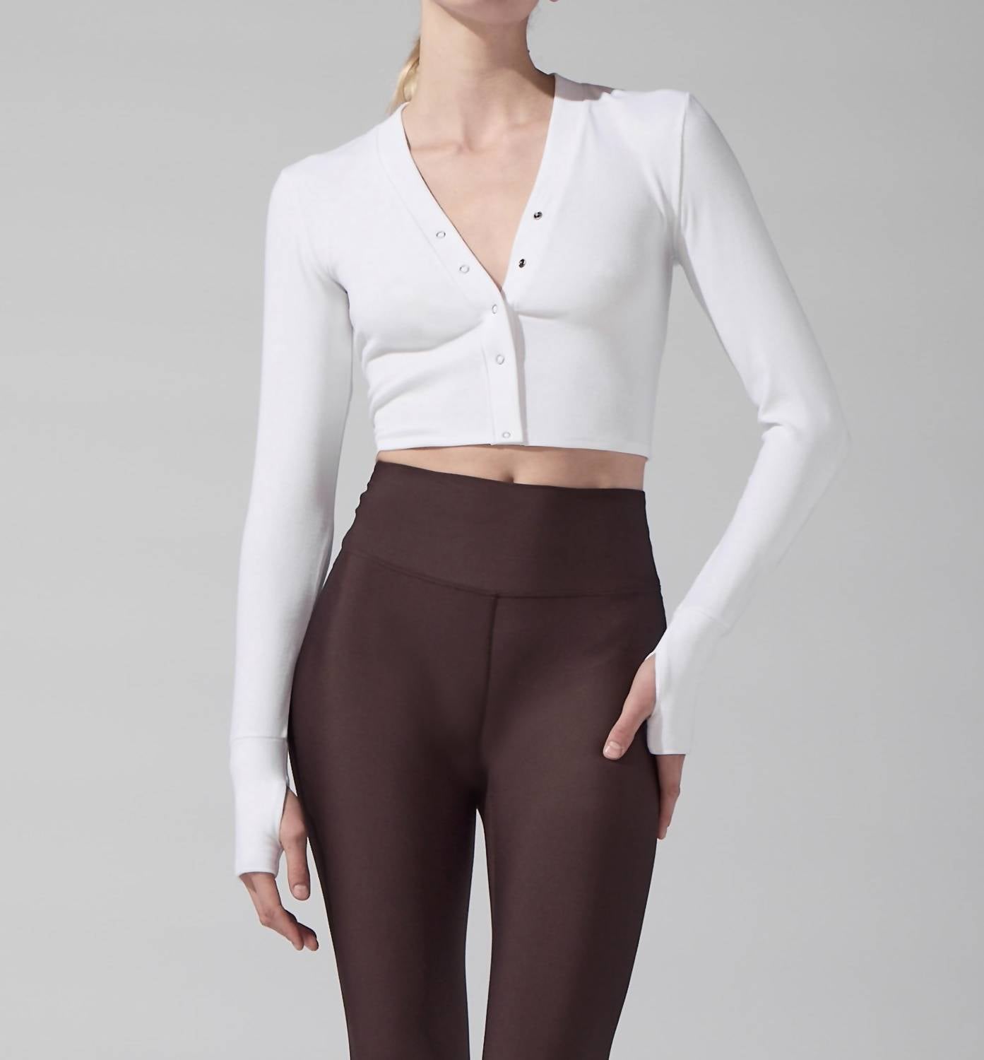 Heroine Sport - Henley Rib Cardigan