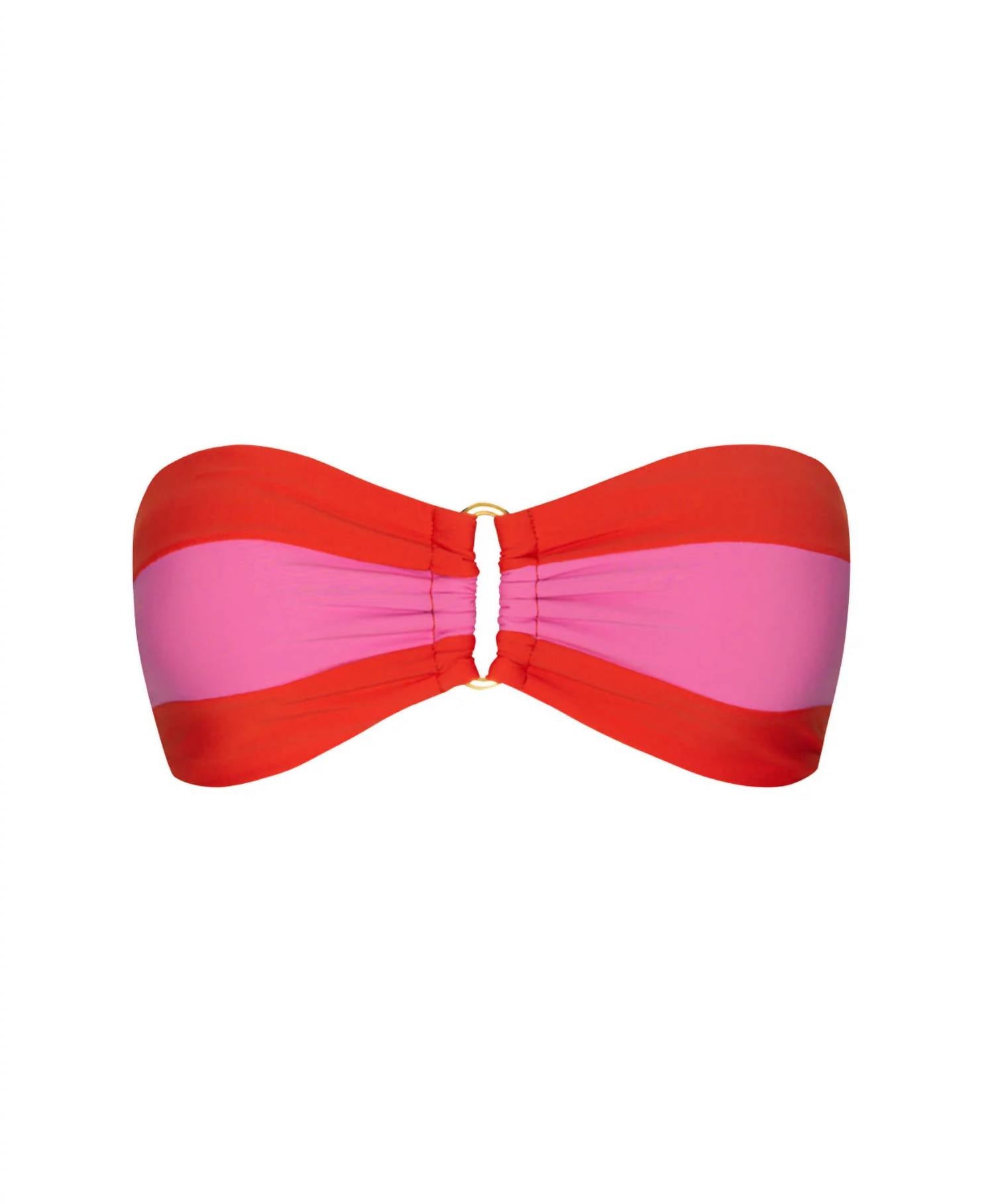 Pq Swim - Detail Bandeau Bikini Top