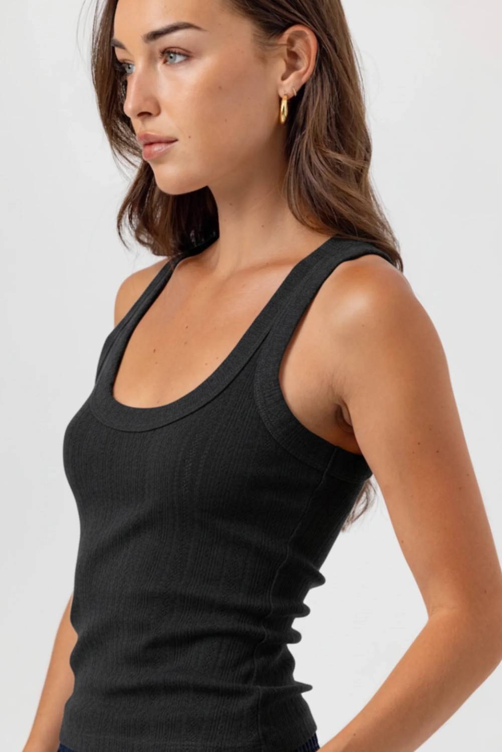 Sundays - Pointelle Danny Tank Top