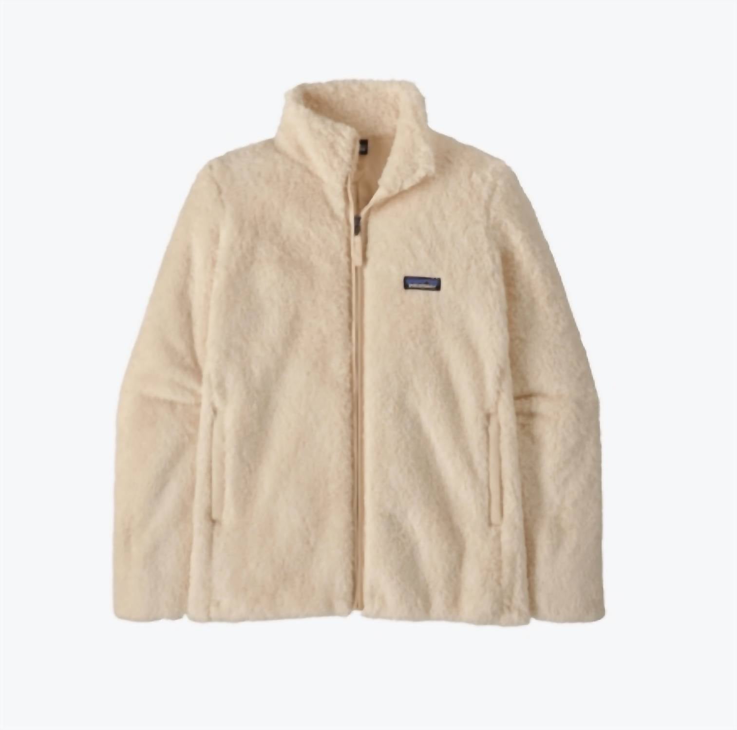 Patagonia Los Gatos Fleece Jacket in natural - women's jacket - detail view