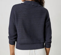 Lilla P - Scalloped Collar Sweater