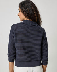 Lilla P - Scalloped Collar Sweater