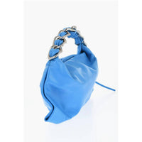 Burberry - Women's Leather Shoulder Bag With Chain