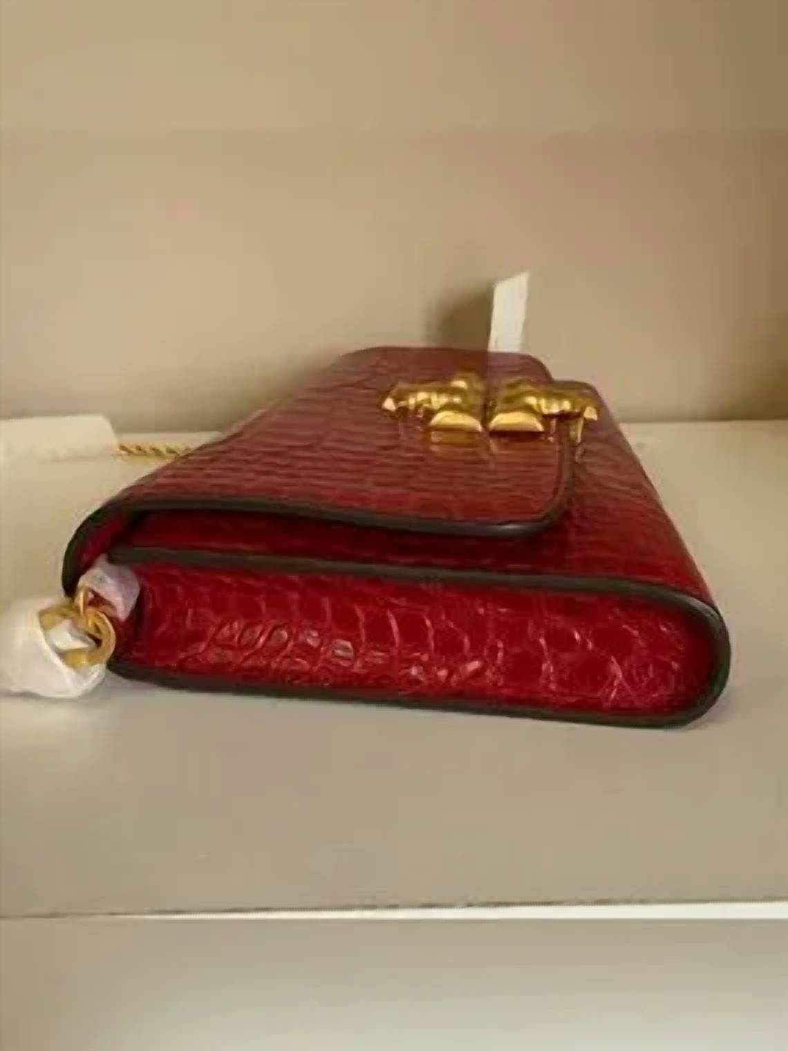 Tory Burch - Women's Eleanor Embossed Clutch