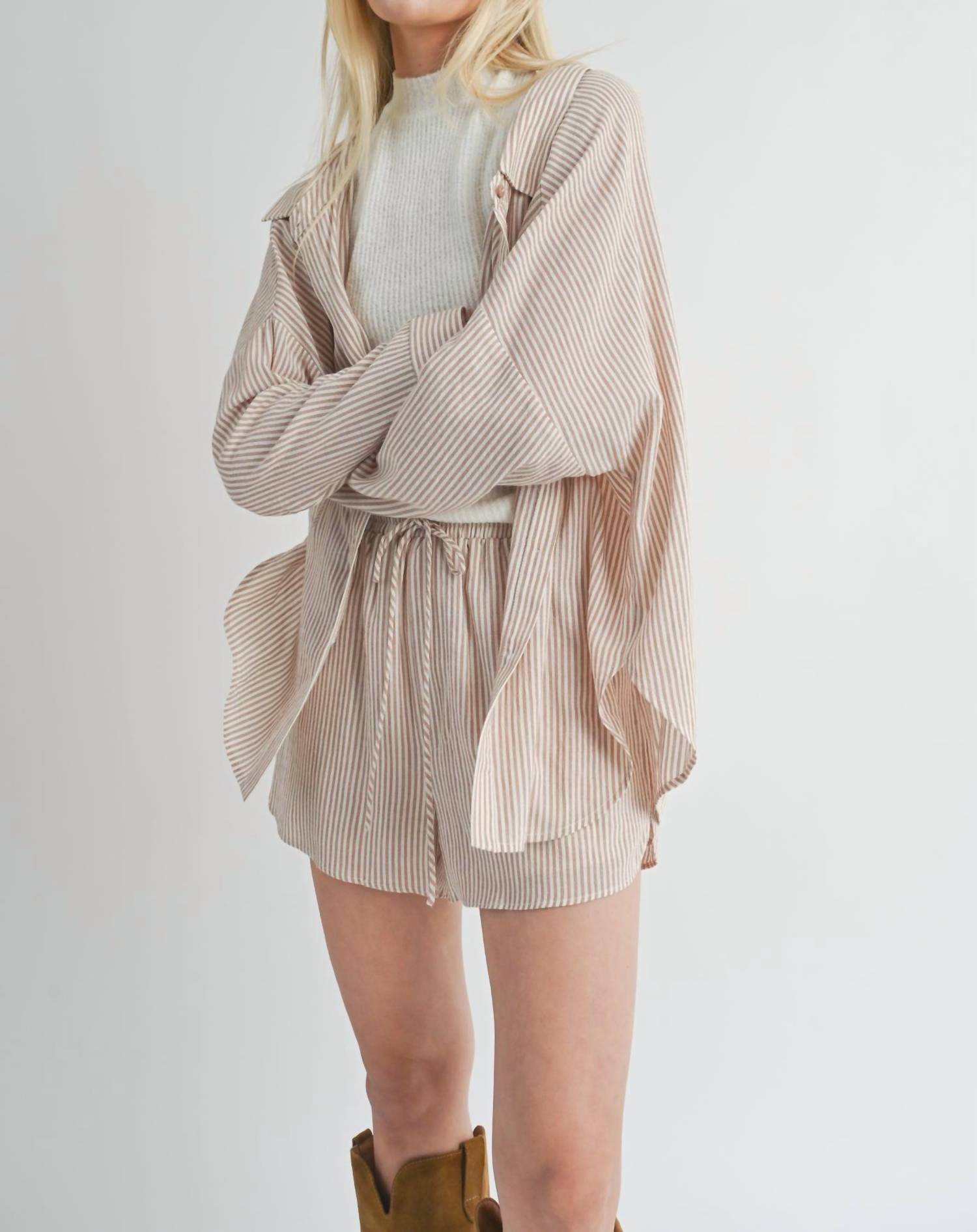 Sage The Label - Canyon Land Slouchy Back Shirt
