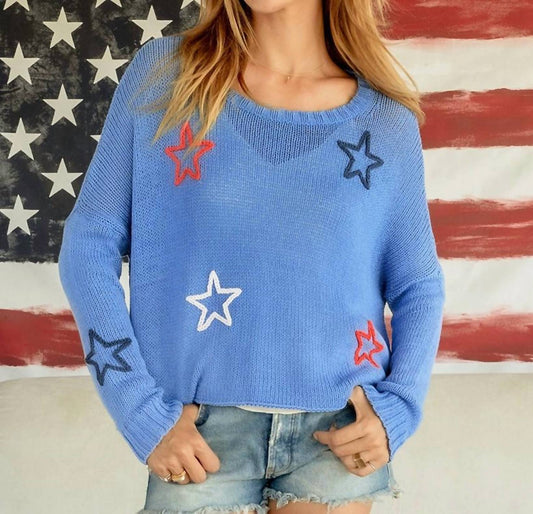 Wooden Ships - American Star Crew Cotton Top