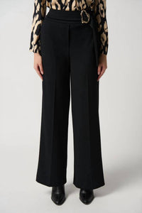 Joseph Ribkoff - BELTED WIDE LEG PANT
