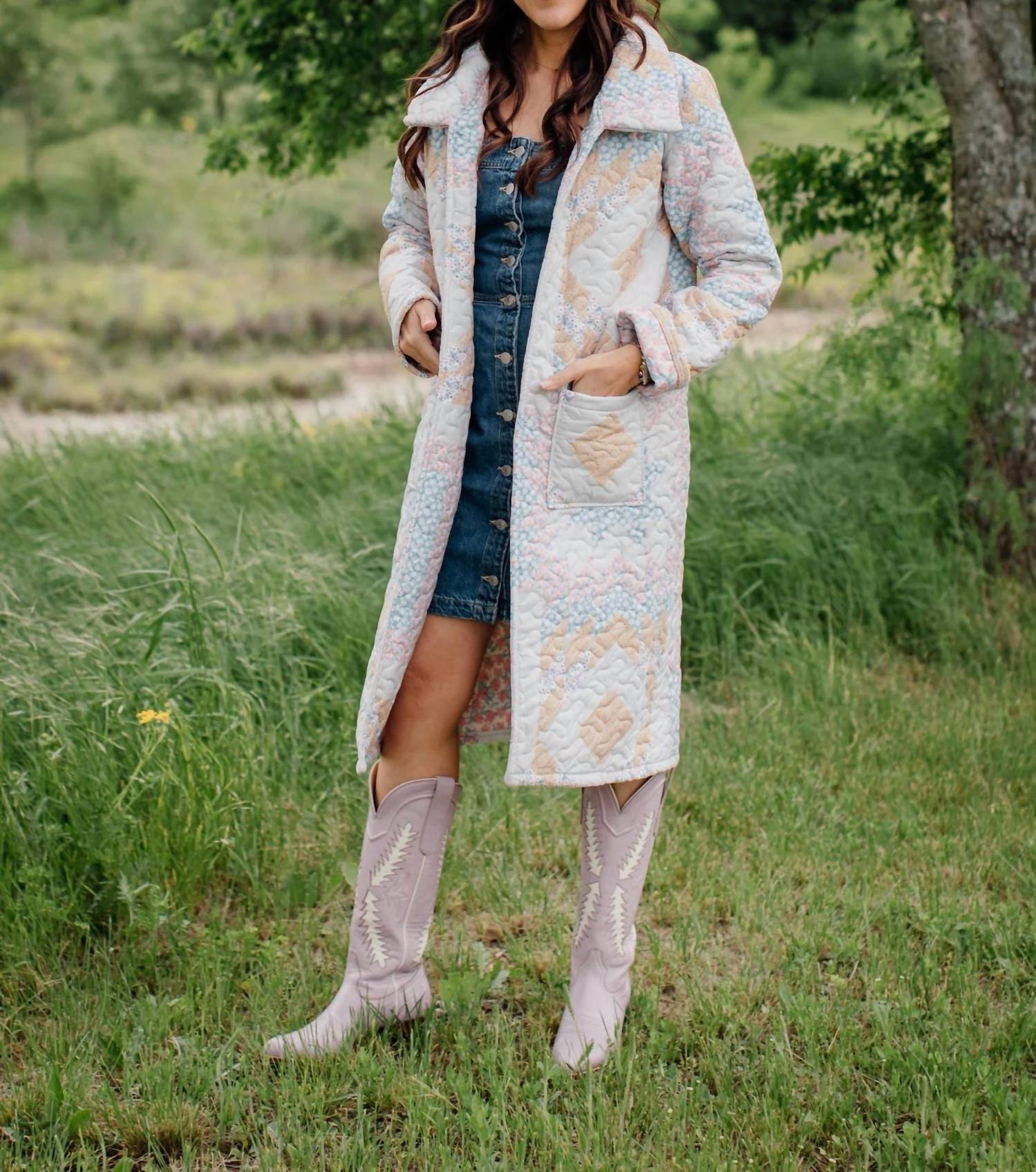 Ida Mae Home - Adeline Quilted Duster