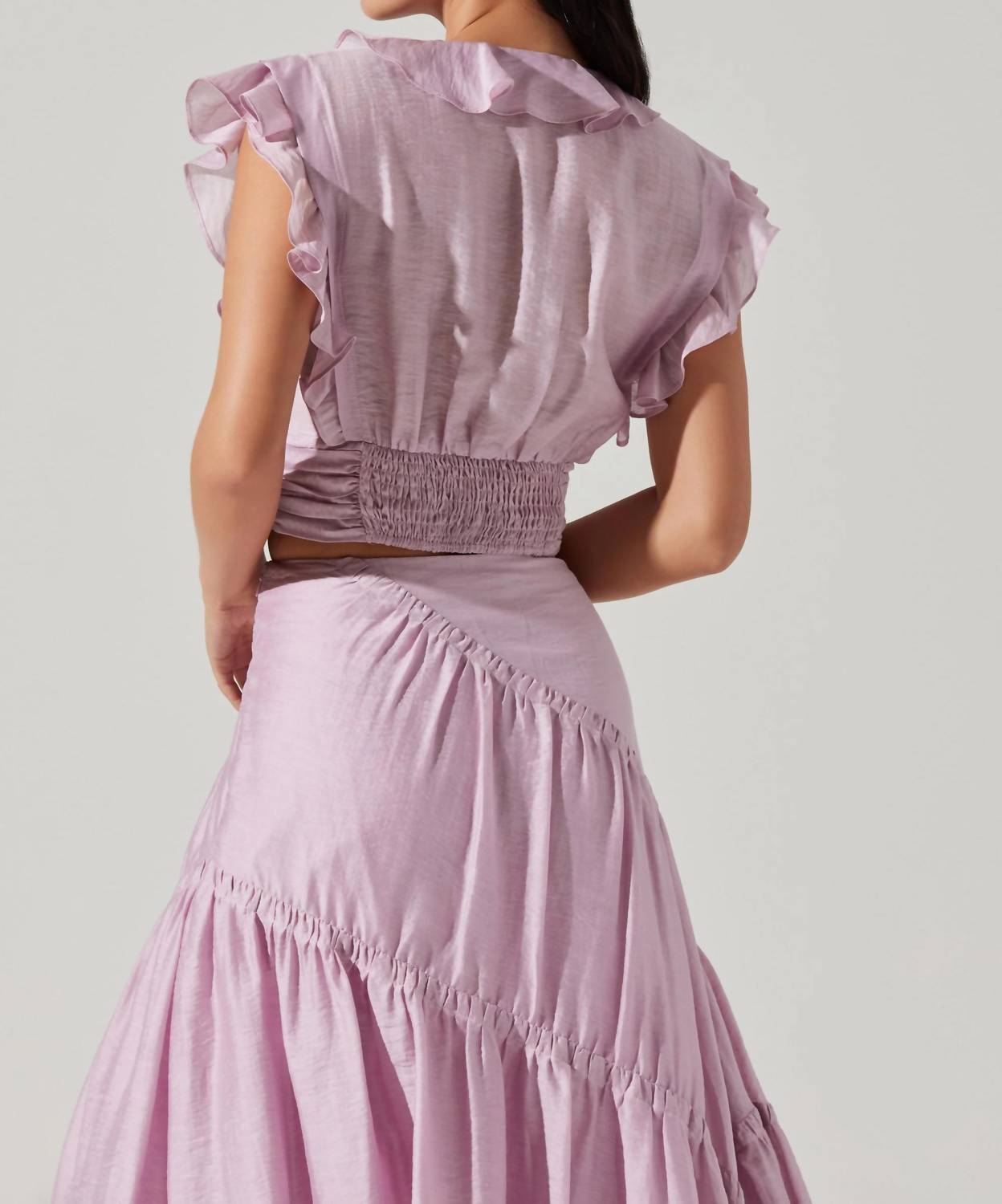 ASTR Zira Top in lavender - women's shirt - view 6