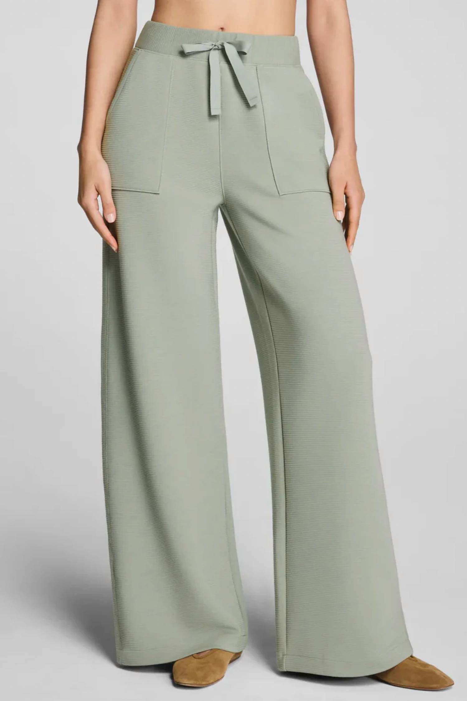 Spanx - Airessentials French Rib Wide-leg Pant