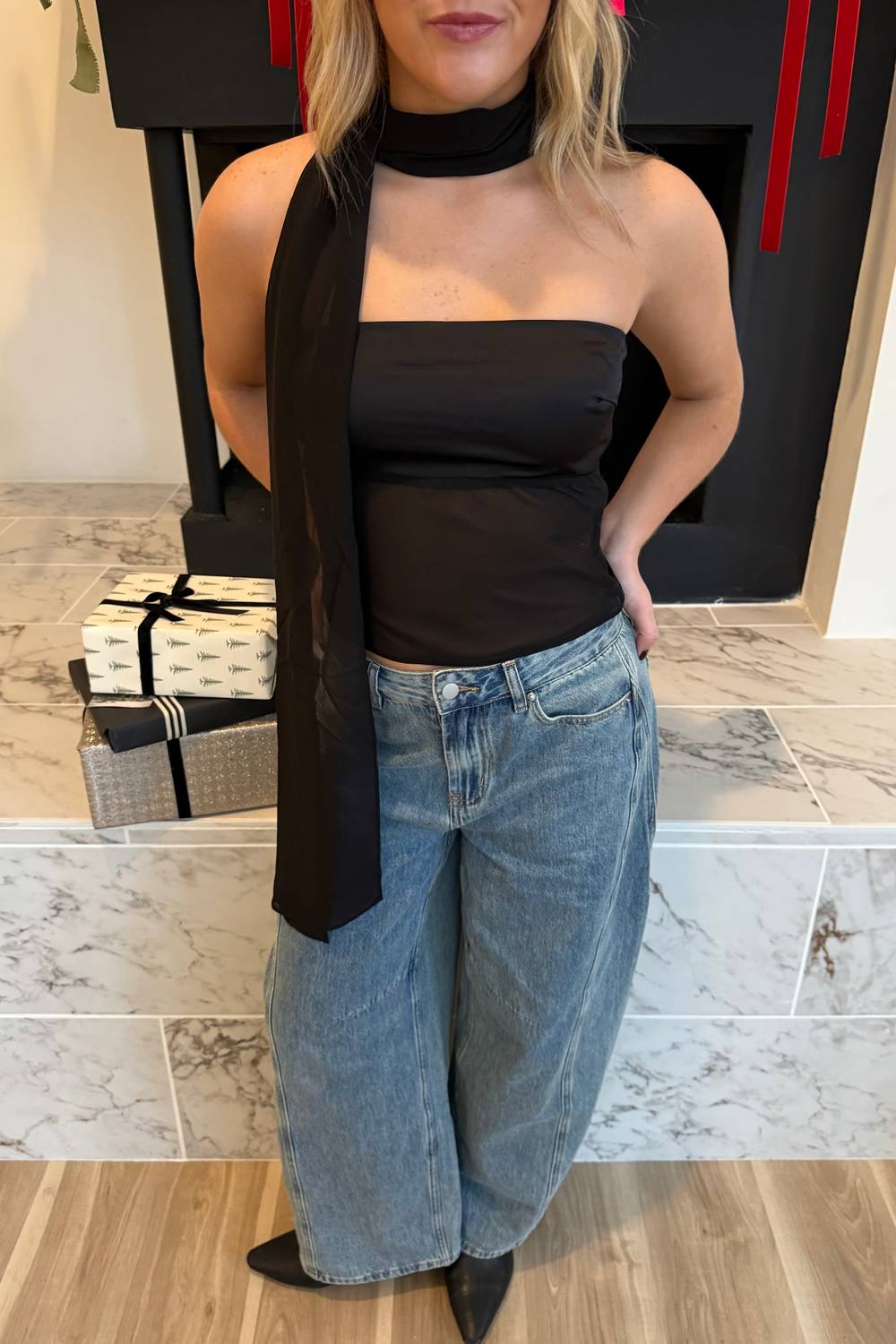 Loucia - Kendall Low-rise Wide Leg Jean