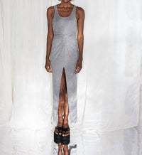 Nanushka - Ofelia melange maxi dress