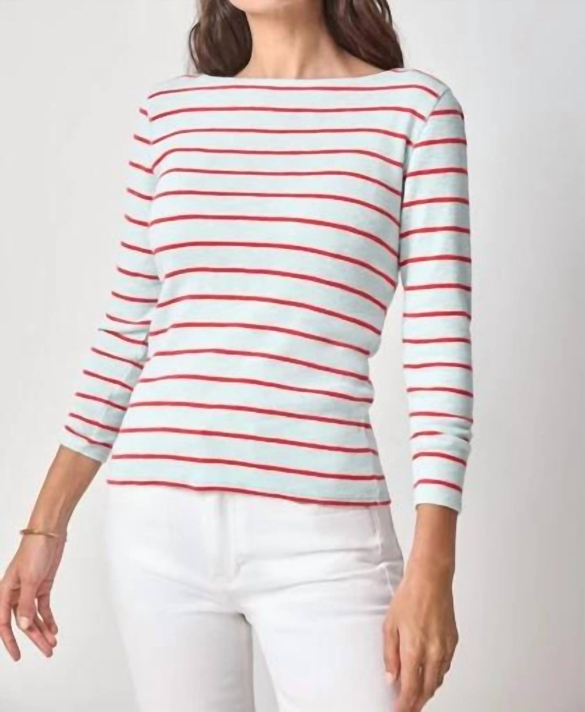 Lilla P - Striped Boatneck Tee
