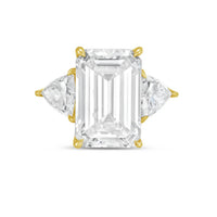 Diana M Jewels - Women's Emerald & Trillion Lab-Grown Diamond Jewelry (6.00 Ct) - Elegant