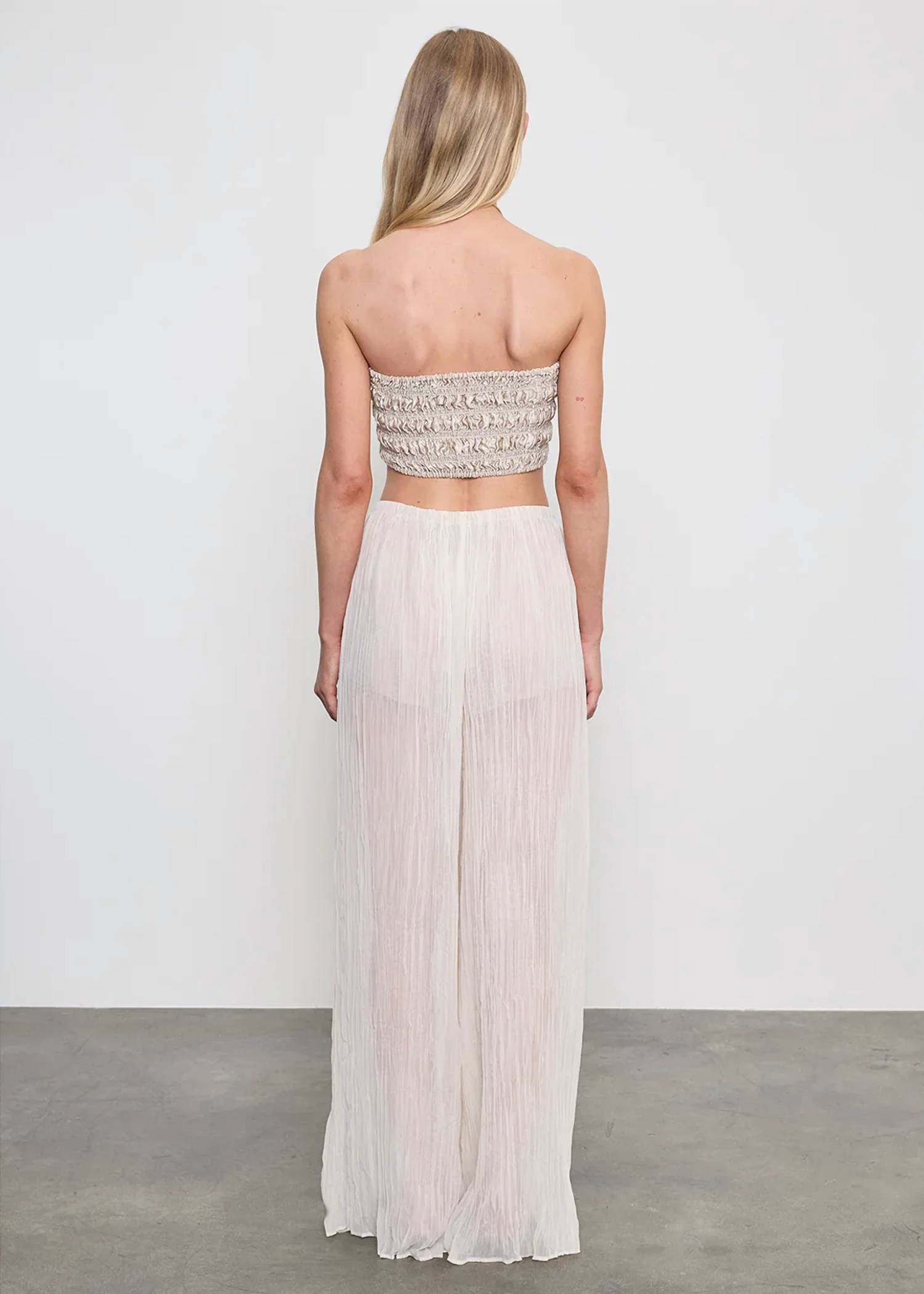 Enza Costa - Plisse Palazzo Pant