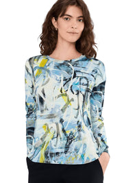 Elliott Lauren - Collage Long Sleeve Top