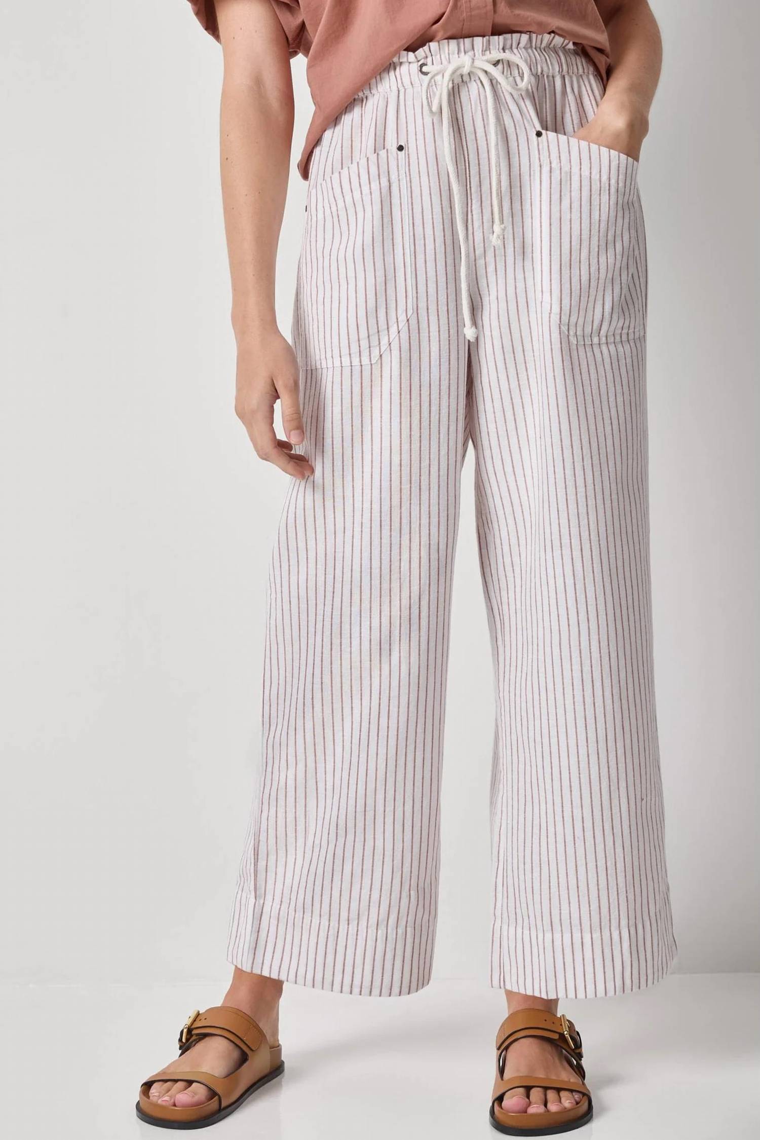 Lilla P - Pull-on Striped Pant