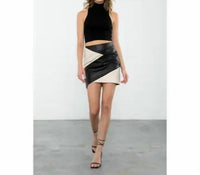 Thml - Monochrome Edge Skirt
