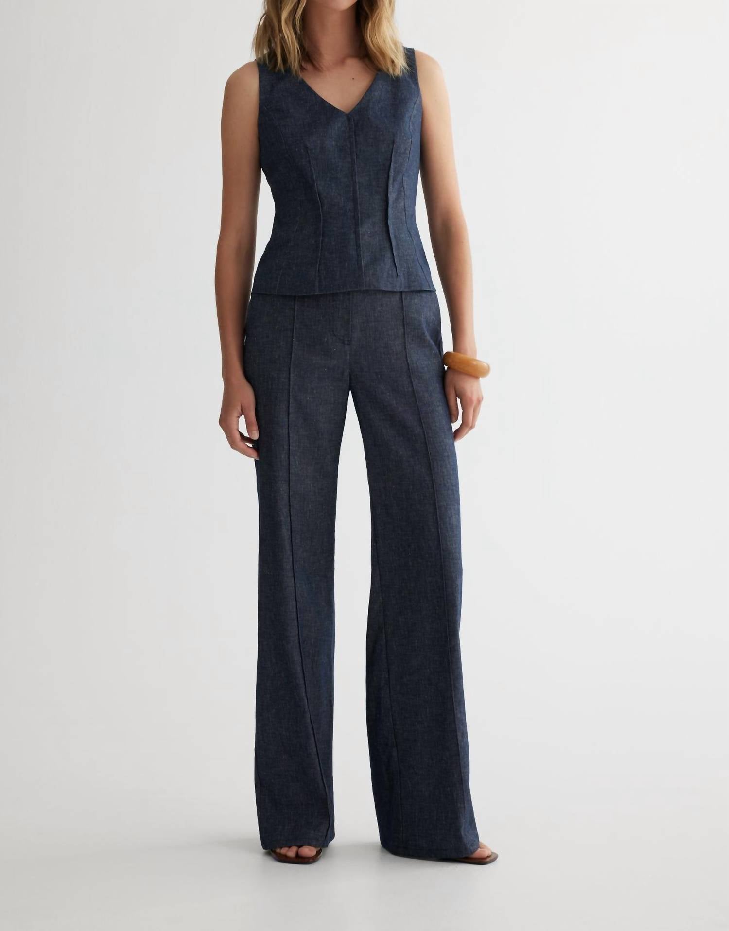 Iris Setlakwe - Denim Sleeveless Top