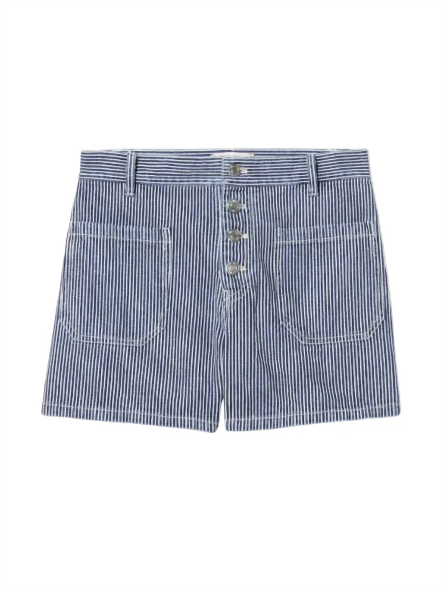 Nili Lotan - Harley Striped Shorts