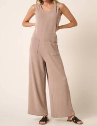 Mittoshop - Urban Rib Knit Jumpsuit