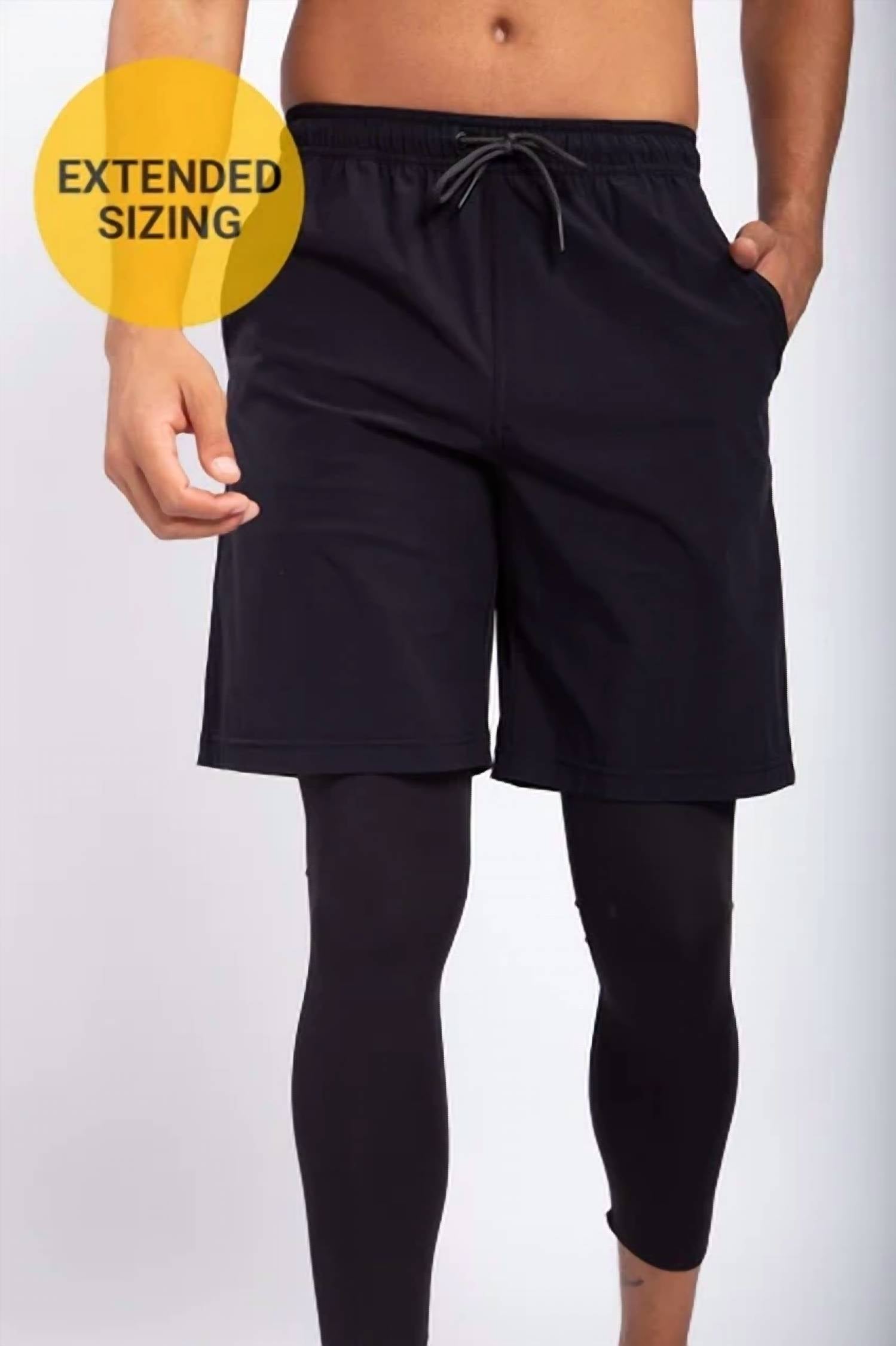 Mono B - Men's Active Drawstring Shorts