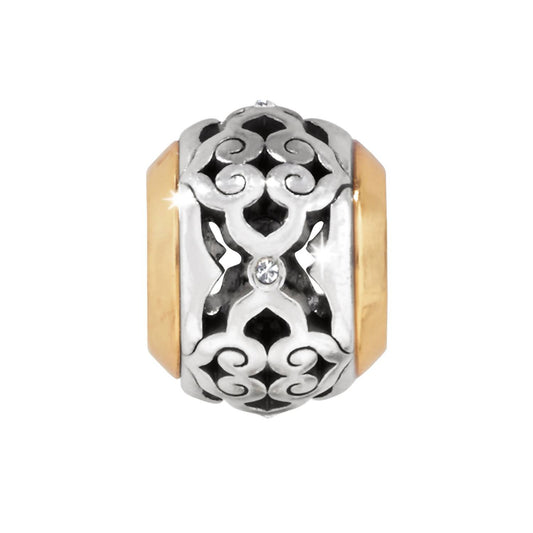 Brighton - Intrigue Bead Two Tone Spacer Charm