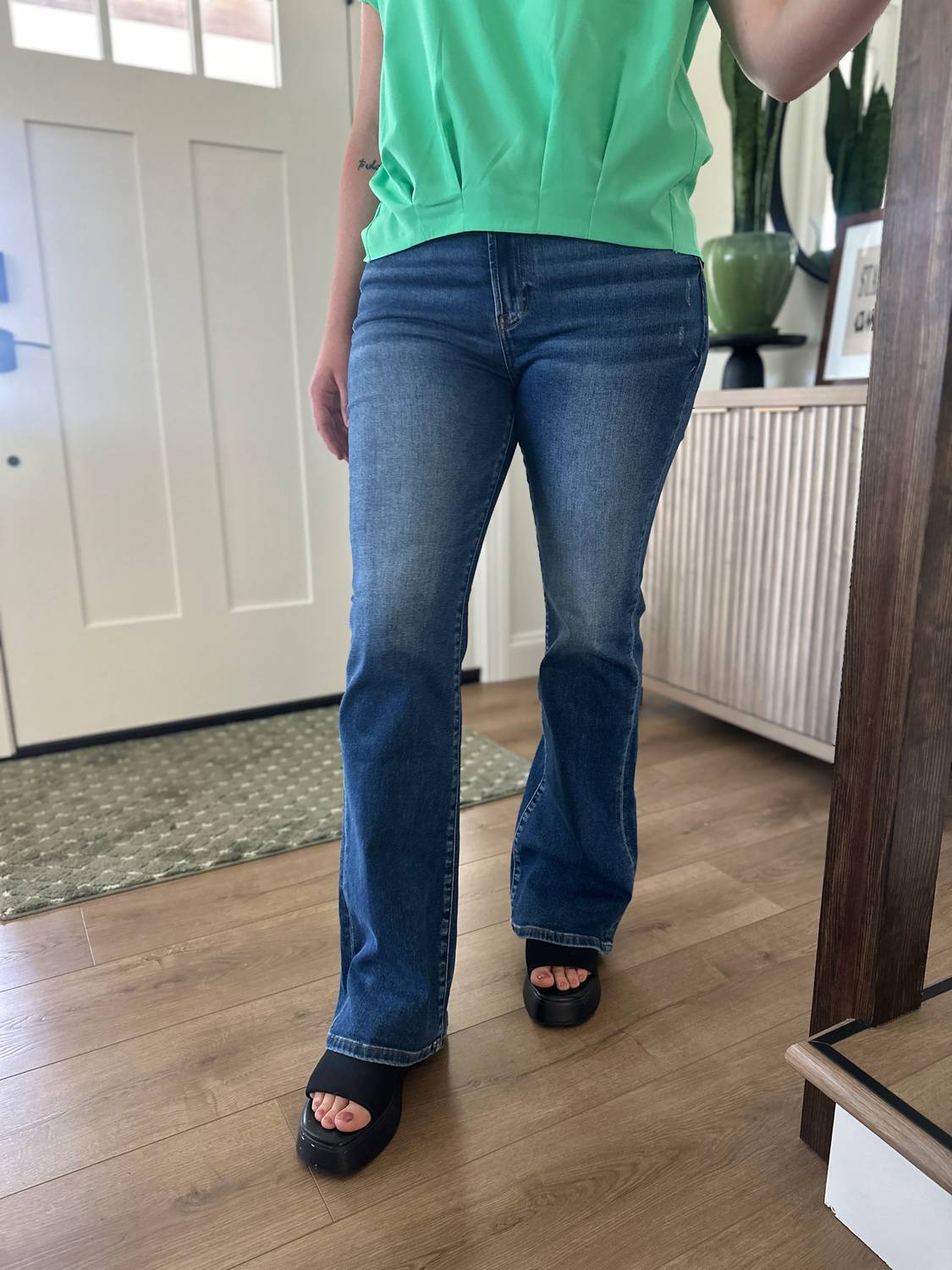 Risen - Mesa High Rise Bootcut Jeans