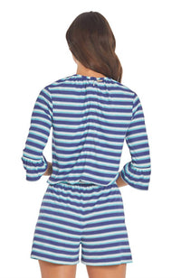 Cabana Life - Delray Ruffle Sleeve Romper