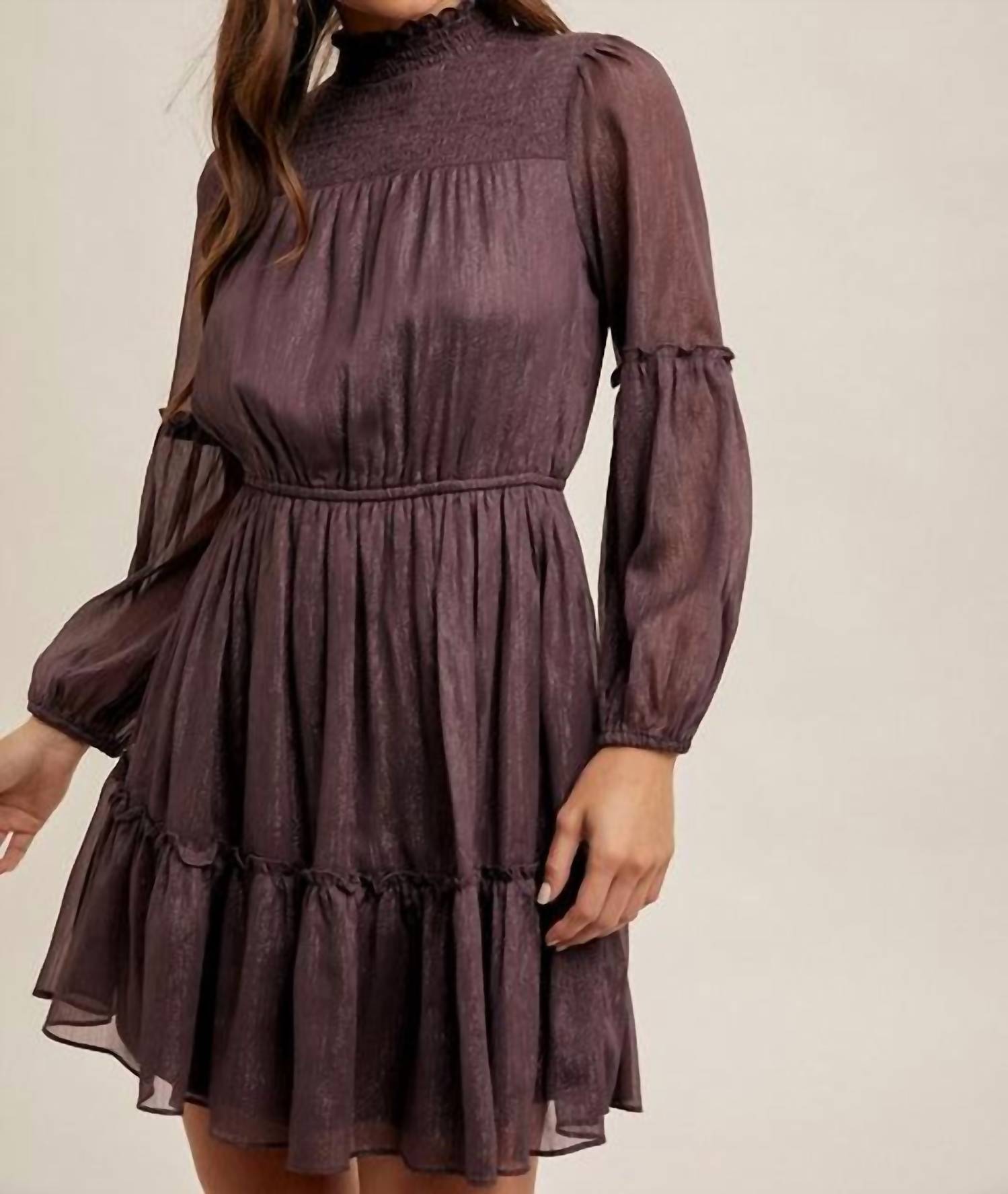 Hem & Thread - Smocked Ruffle Detail Dress