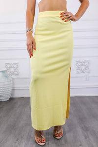 Surelymine - That Maxi Slit Skirt