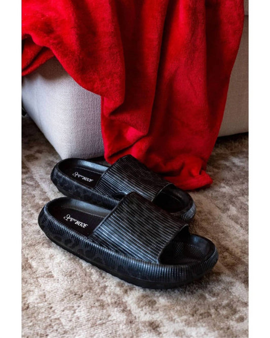 Julia Rose - Women's Leopard Slides
