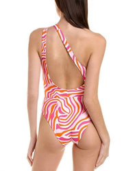 Solid & Striped - Issi One-Shoulder One Piece Cutout Swimsuit