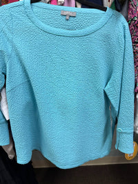 Habitat - Women's Crinkle Crepe Flutter Sleeve Pullover Top