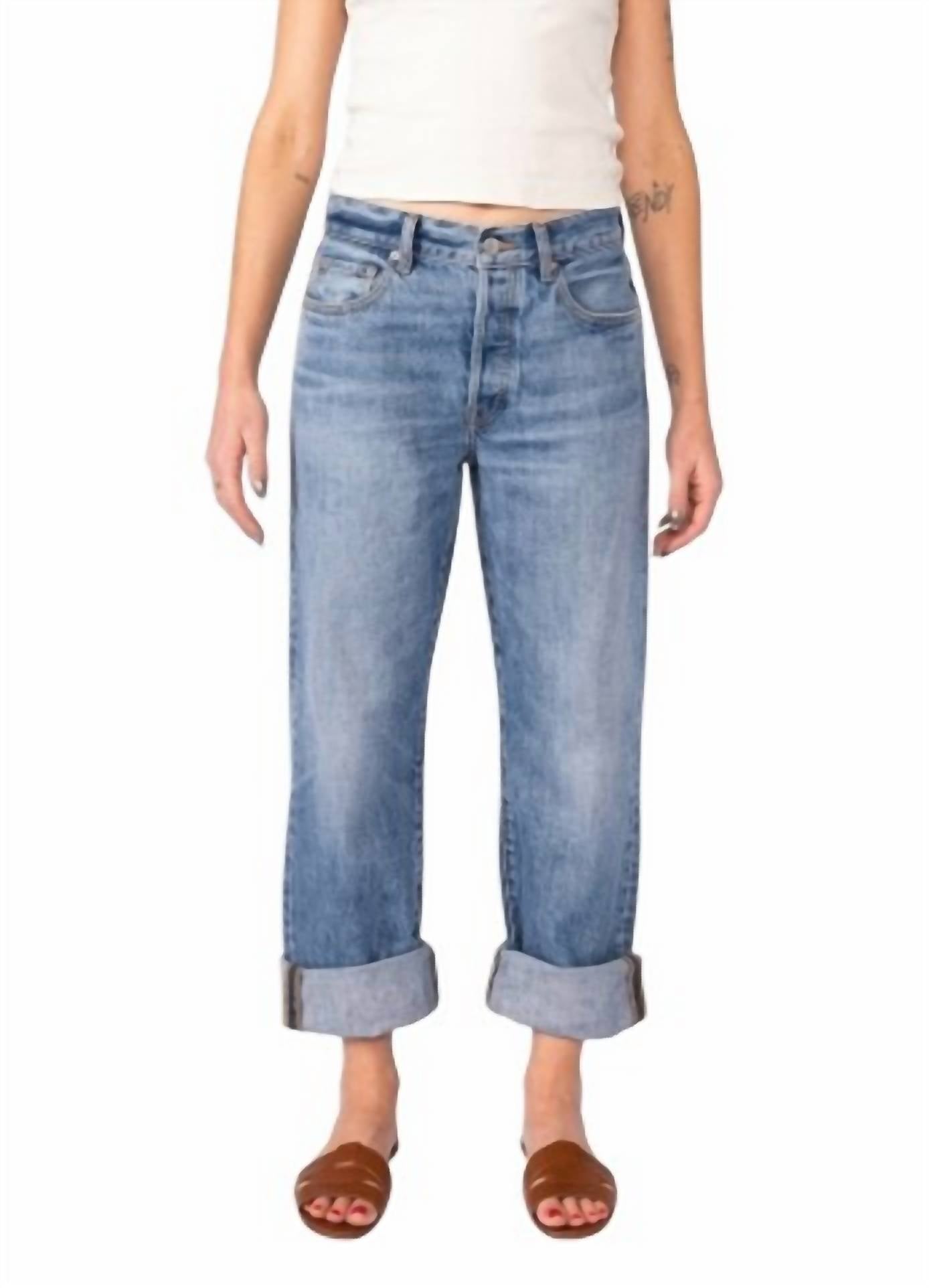 EDWIN Denim Sawyer Boyfriend Jeans in solano - women's jeans